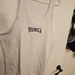 YoungLA White Tank Top
